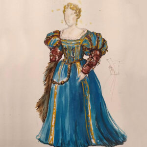 La Bella di Tiziano: a Renaissance dress