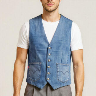 Diaccio: gilet in jeans