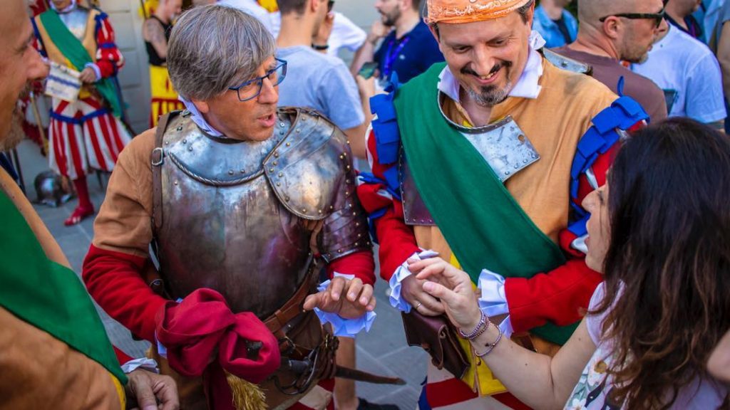 I costumi del calcio Storico Fiorentino 2019