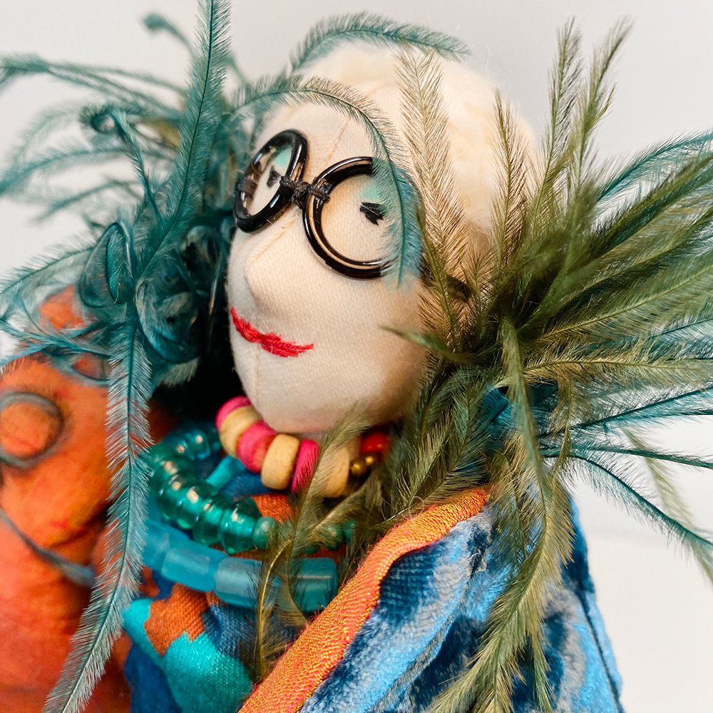 Bambole di donne famose: Iris Apfel 