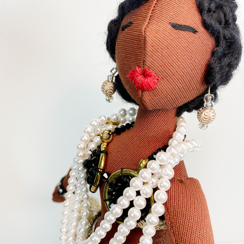 Bambola di pezza fai da te: Joséphine Baker