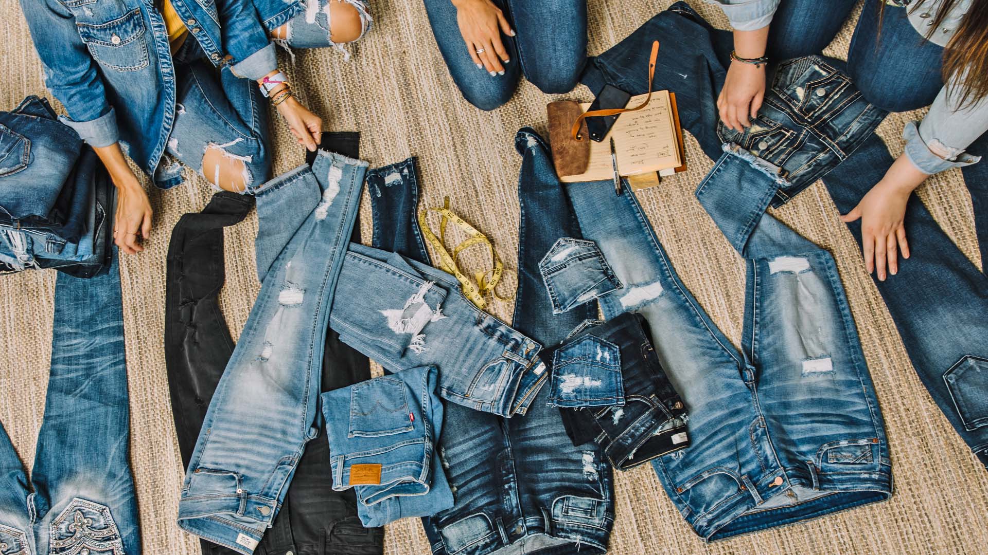 Come vendere jeans usati online?